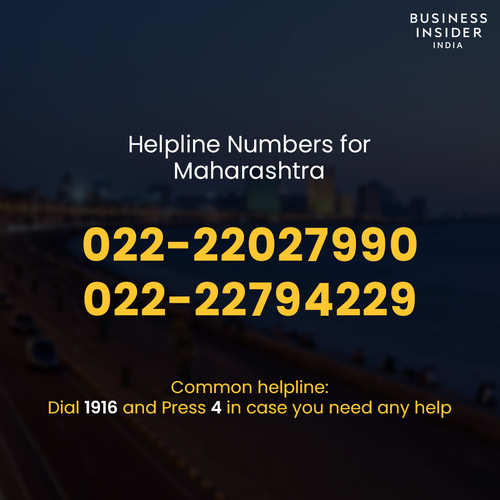 Dial 1916 and Press 4 for any kind of help during Cyclone Nisarga