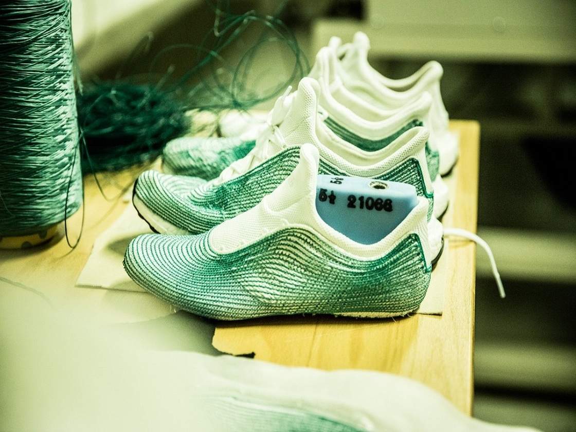 100 recycled adidas shoes