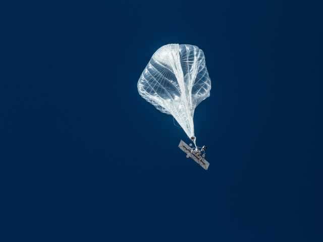 At Any Point A Particular Balloon Might Be Providing An Internet Connection Acting As A Feeder In The Mesh Network To Support Other Balloons Or Repositioning Itself