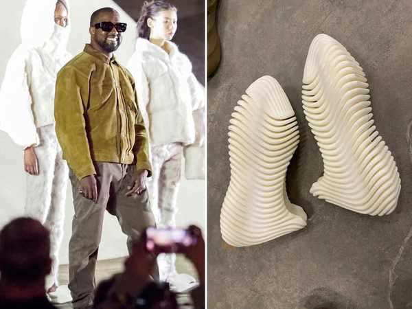 Kanye West shared a new Yeezy shoe 