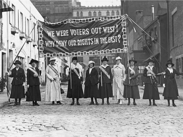 The 19th Amendment passed 100 years ago today. These photos of ...