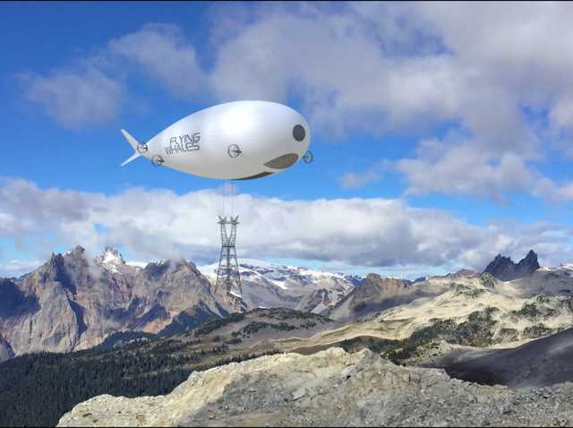 French company Flying Whales is creating an airship that can pickup and ...