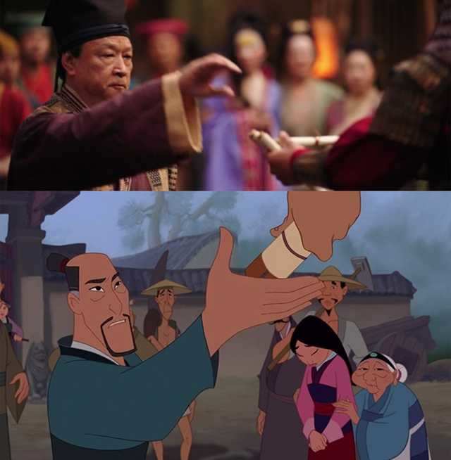 How 9 key moments in the live-action 'Mulan' compare to the animated ...