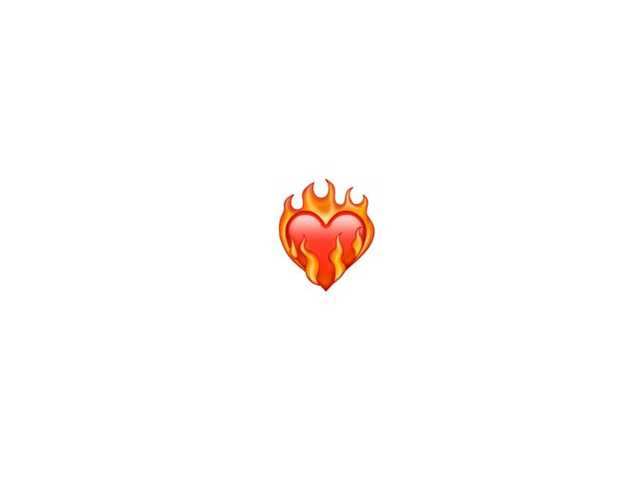heart on fire emoji samsung