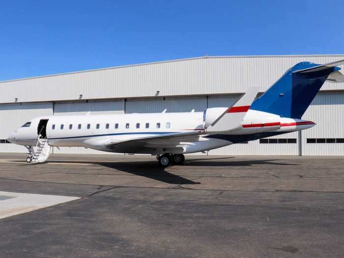 This brand-new $56 million Bombardier Global 6500 private jet can fly ...