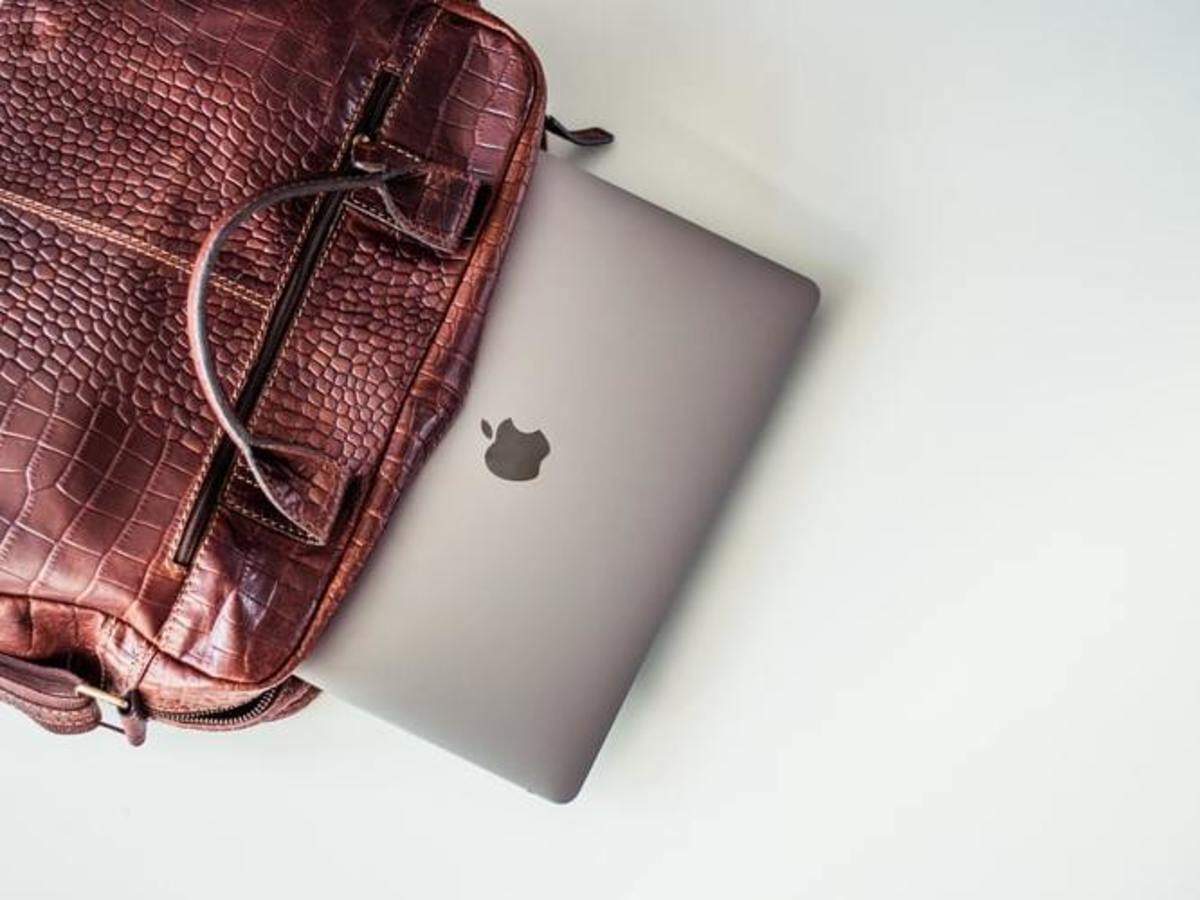 affordable leather laptop bags