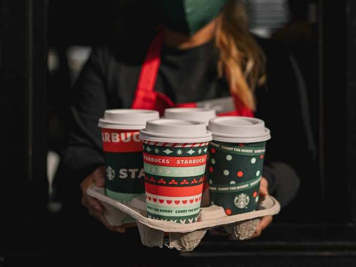 Starbucks unveils festive new Christmas drinkware range for 2020
