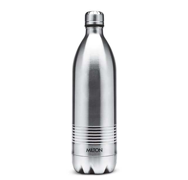 Cello Pro Stainless Steel Water Bottle 1000 ml Set of 1 Silver