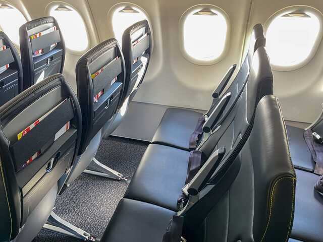 I flew on Spirit Airlines' newest jet and the quiet cabin and modern ...