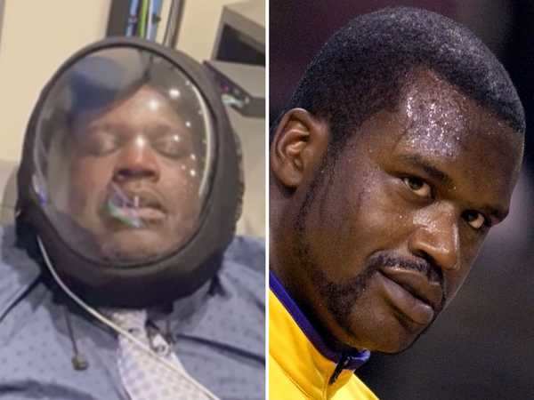 Shaq Was Caught Snoring Loudly After Falling Asleep In An Astronaut ...