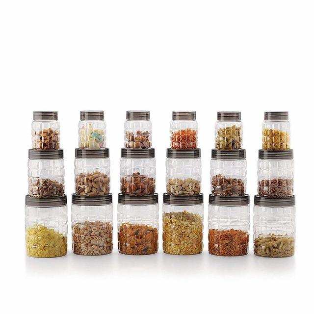 Storage Container Set for Kitchen 12 Pcs (300 ml, 600 ml ,1250 ml )