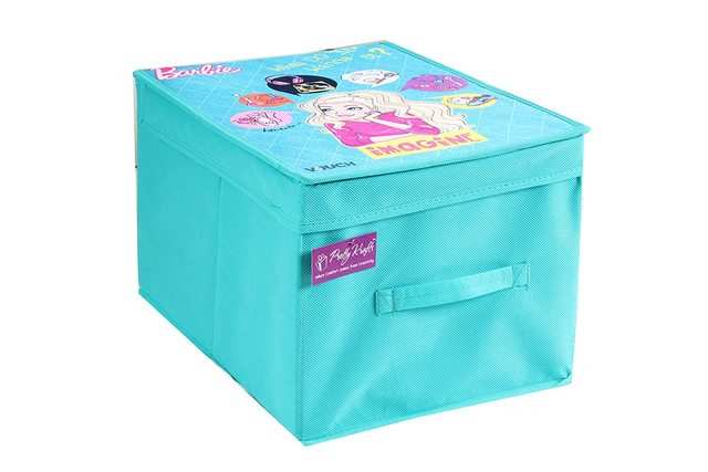 PrettyKrafts Barbie Toys Organizer, Storage Box for Kids, Small