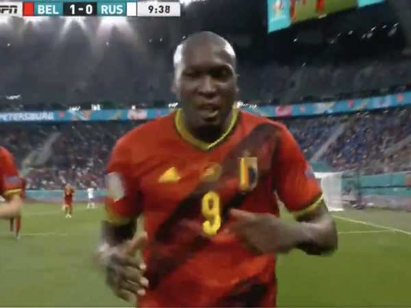 Belgian superstar Romelu Lukaku dedicated his first goal ...