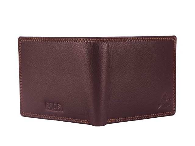 Al Fascino Brown wallet Purse for Men Leather mens Wallets for Men purses  for men Genuine rfid wallet Mens Wallet genuine leather wallet mens wallets  bifold leather wallet men : : Bags