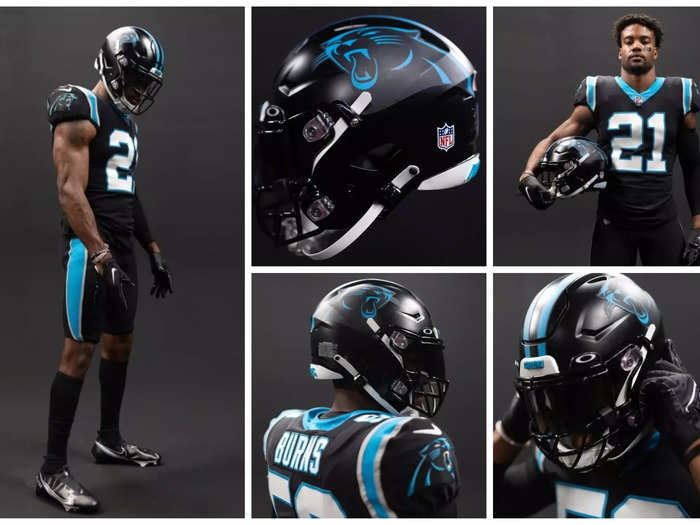 All the NFL teams with new uniforms and helmets for the 2022 season