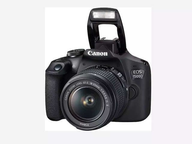 Canon EOS 2000D Digital SLR Camera with 18-55mm Lens & 50mm Lens, 1080p  Full HD, 24.1MP, Wi-Fi, NFC, Optical Viewfinder, 3 LCD Screen, Double Lens  Kit, Black
