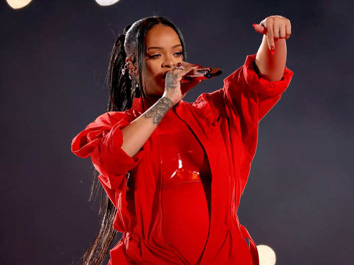 Rihanna Shines in Super Bowl Halftime Show, Her First Live Performance  Since 2018 - The Heights